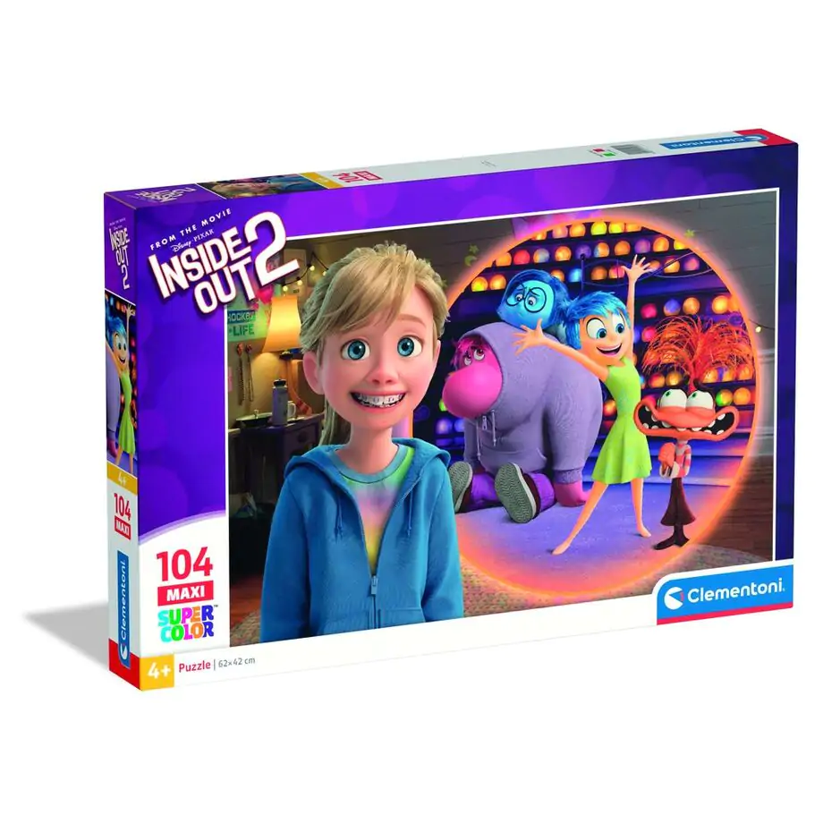 Disney Pixar Inside Out 2 maxi puzzle 104db-os termékfotó