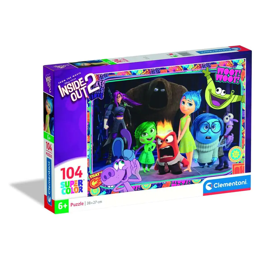 Disney Pixar Inside Out 2 puzzle 104db-os termékfotó