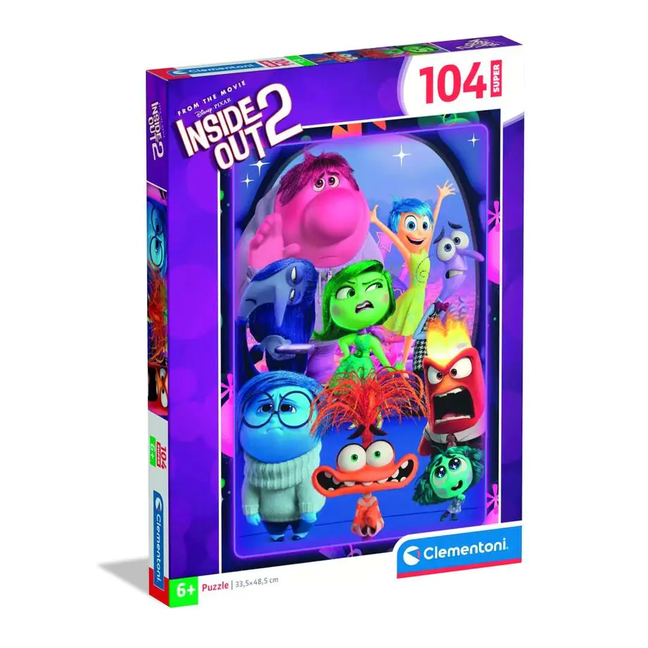 Disney Pixar Inside Out 2 super puzzle 104db-os termékfotó