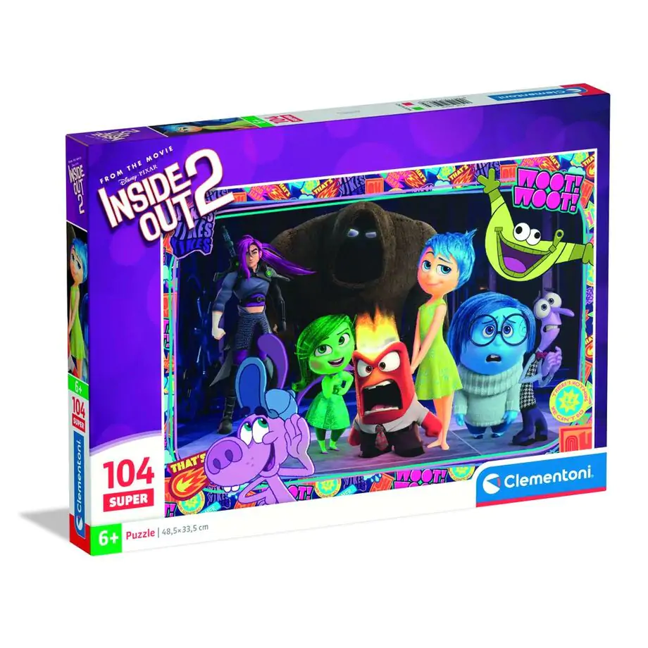 Disney Pixar Inside Out 2 super puzzle 104db-os termékfotó