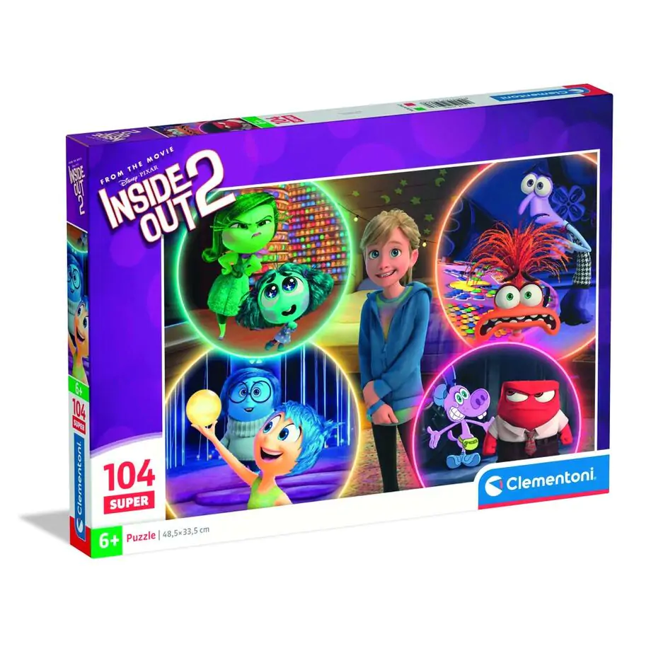 Disney Pixar Inside Out 2 super puzzle 104db-os termékfotó