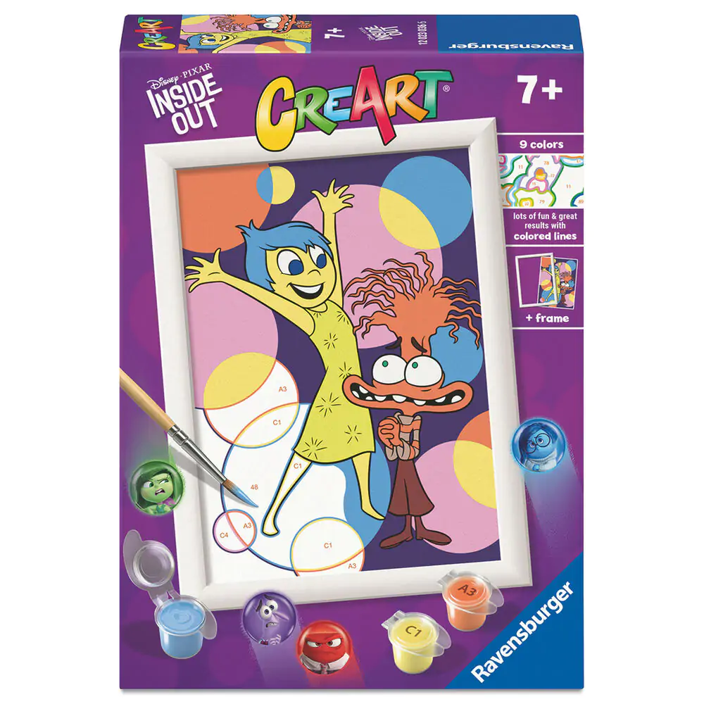 Disney Pixar Inside Out CreArt rajzcsomag termékfotó