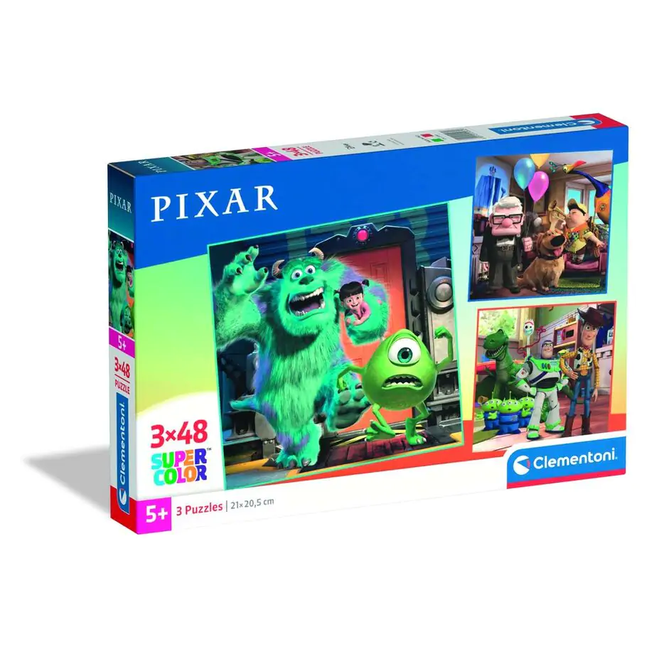 Disney Pixar puzzle 3x48db-os termékfotó