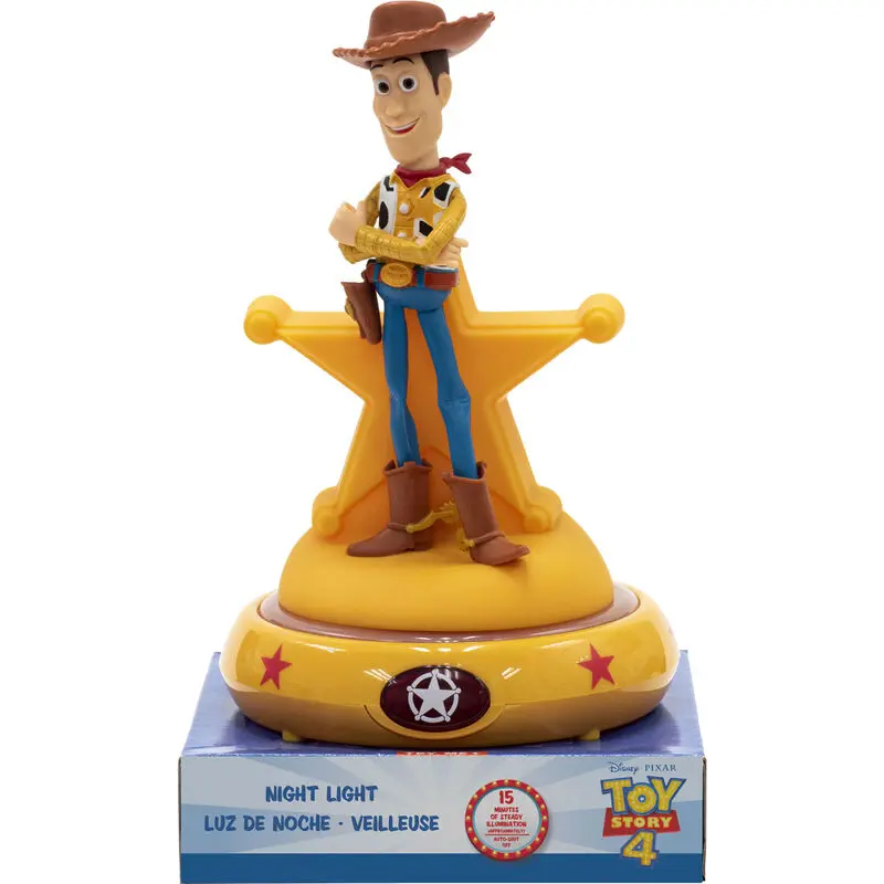 Disney Pixar Toy Story 4 Woody  LED lámpás figura termékfotó