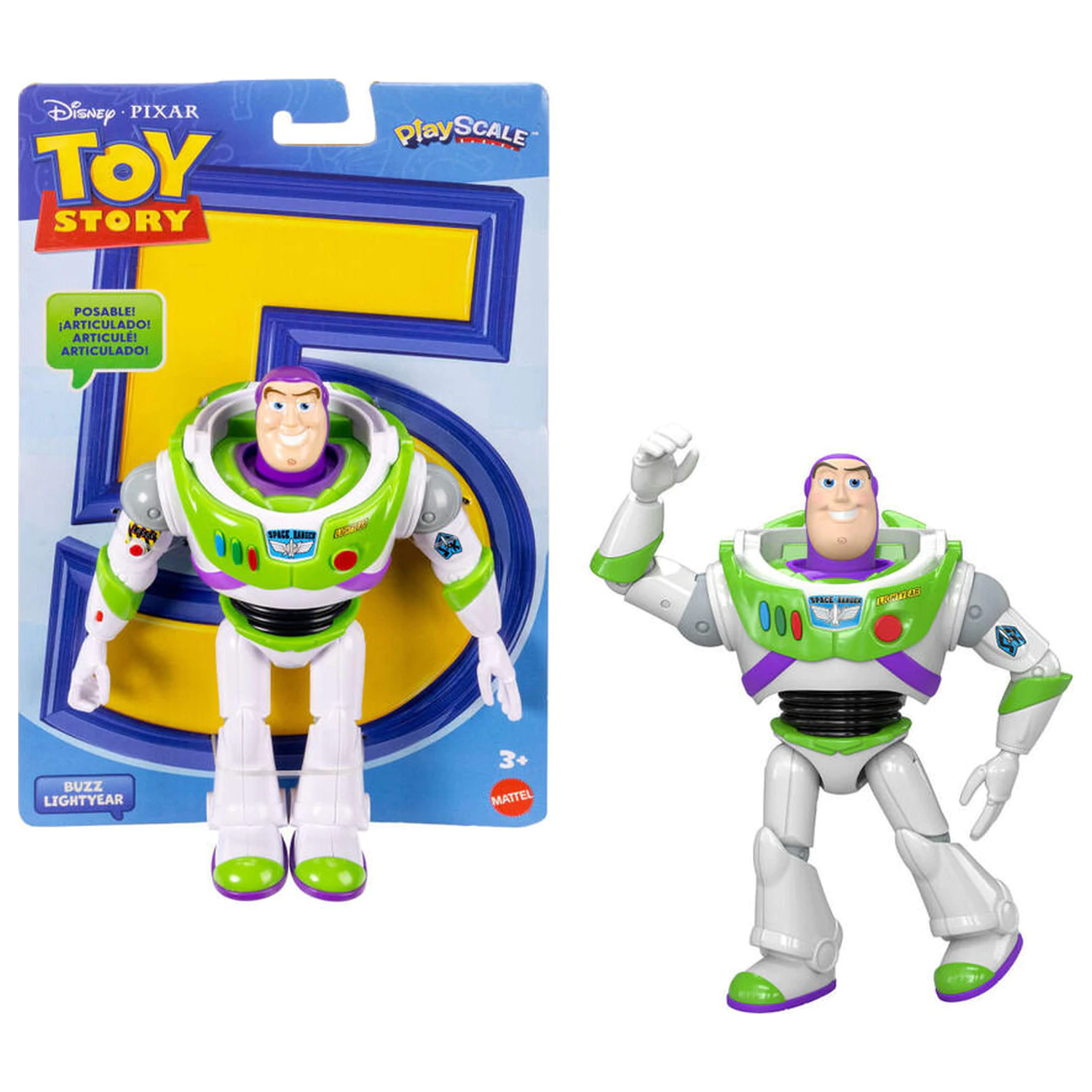 Disney Pixar Toy Story 5 Buzz Lightyear figura 18cm termékfotó