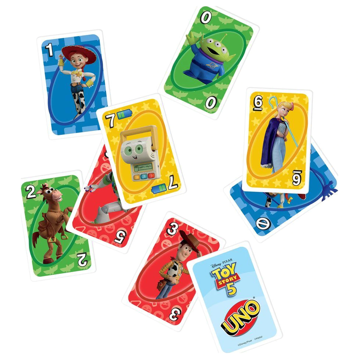 Disney Pixar Toy Story 5 UNO kártyajáték termékfotó