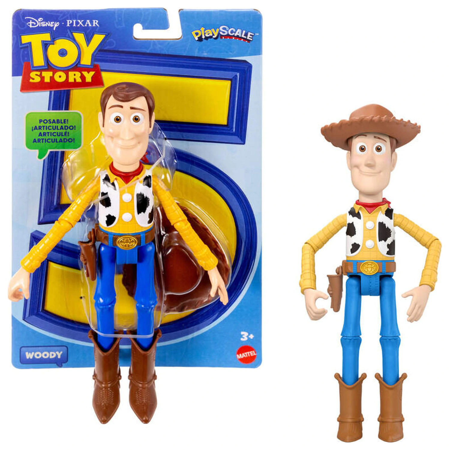 Disney Pixar Toy Story 5 Woody figura 18cm termékfotó