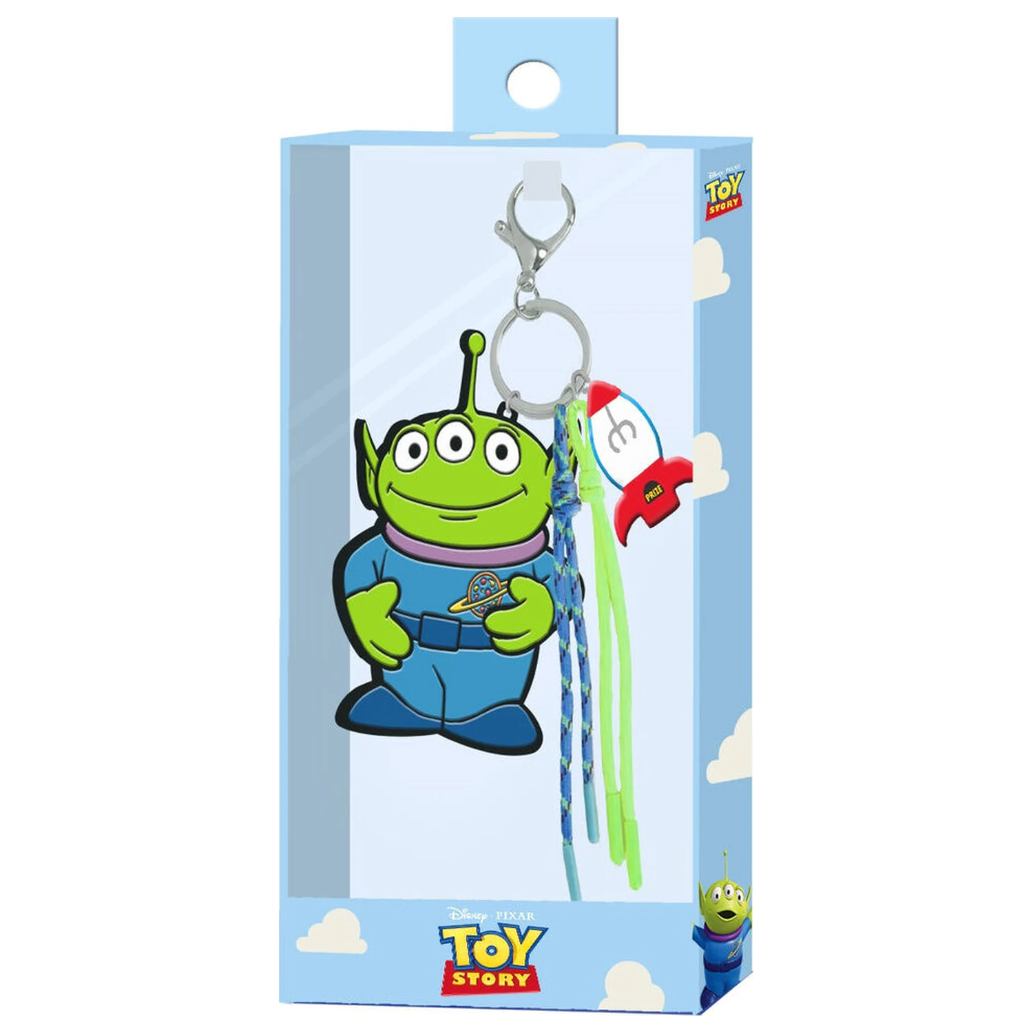 Disney Pixar Toy Story Alien charm kulcstartó termékfotó