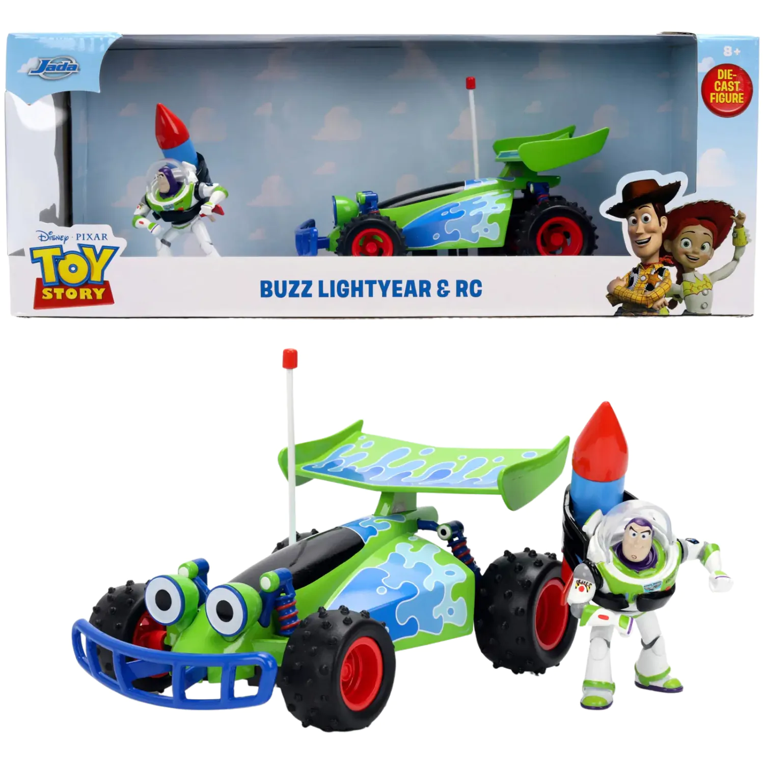 Disney Pixar Toy Story Buzz Lightyear Turbo Bugg figura csomag termékfotó