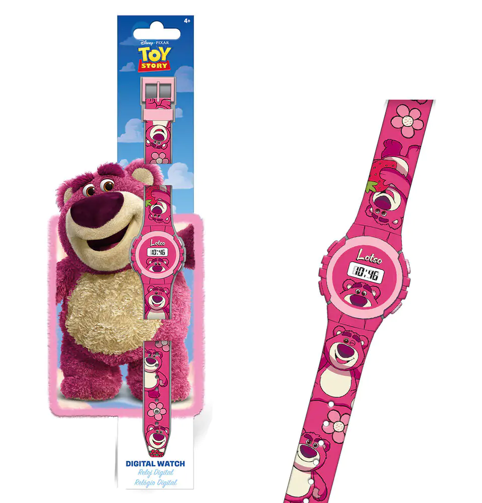 Disney Pixar Toy Story Lotso digitális óra termékfotó