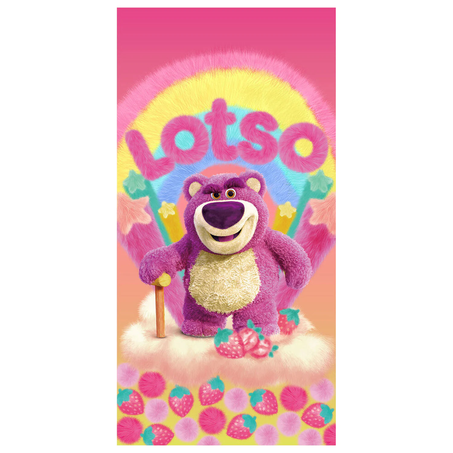 Disney Pixar Toy Story Lotso mikroszálas strandtörölköző termékfotó
