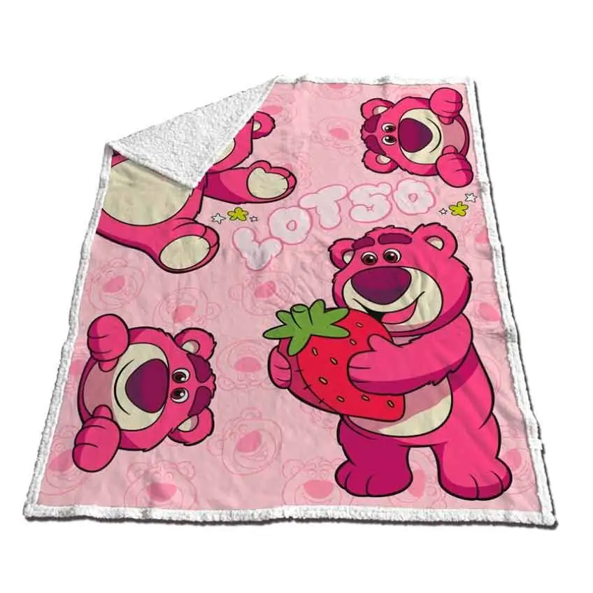 Disney Pixar Toy Story Lotso pléd takaró 130x170cm termékfotó