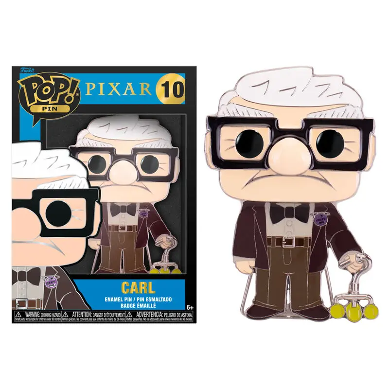 Disney Pixar Up Carl Big Enamel POP Pin 10cm termékfotó