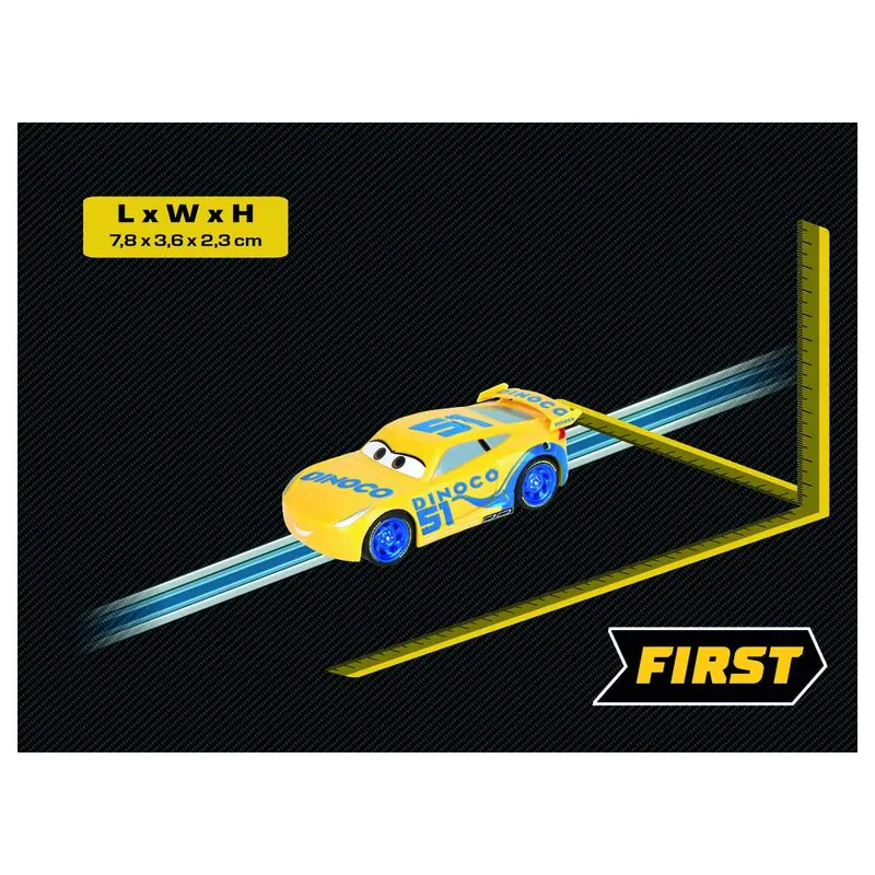 Disney Pixar Verdák Dinoco Cruz játékautó termékfotó