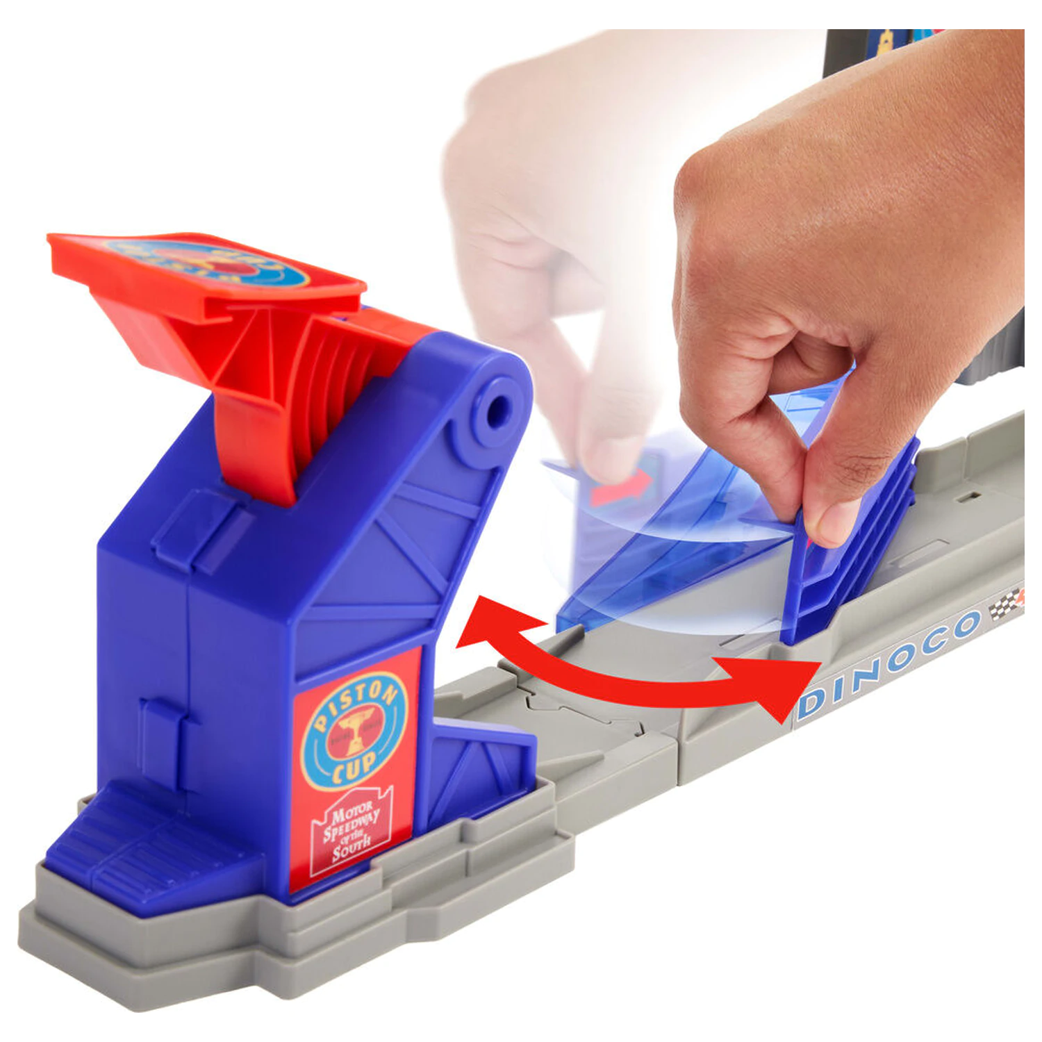 Disney Pixar Verdák Piston Cup Stunting Speedway játékszett termékfotó