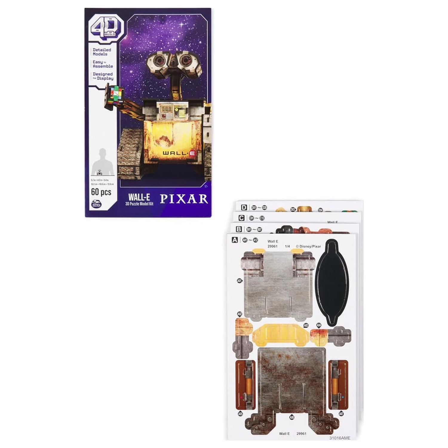Disney Pixar Wall-E 3D puzzle (60 db-os) termékfotó