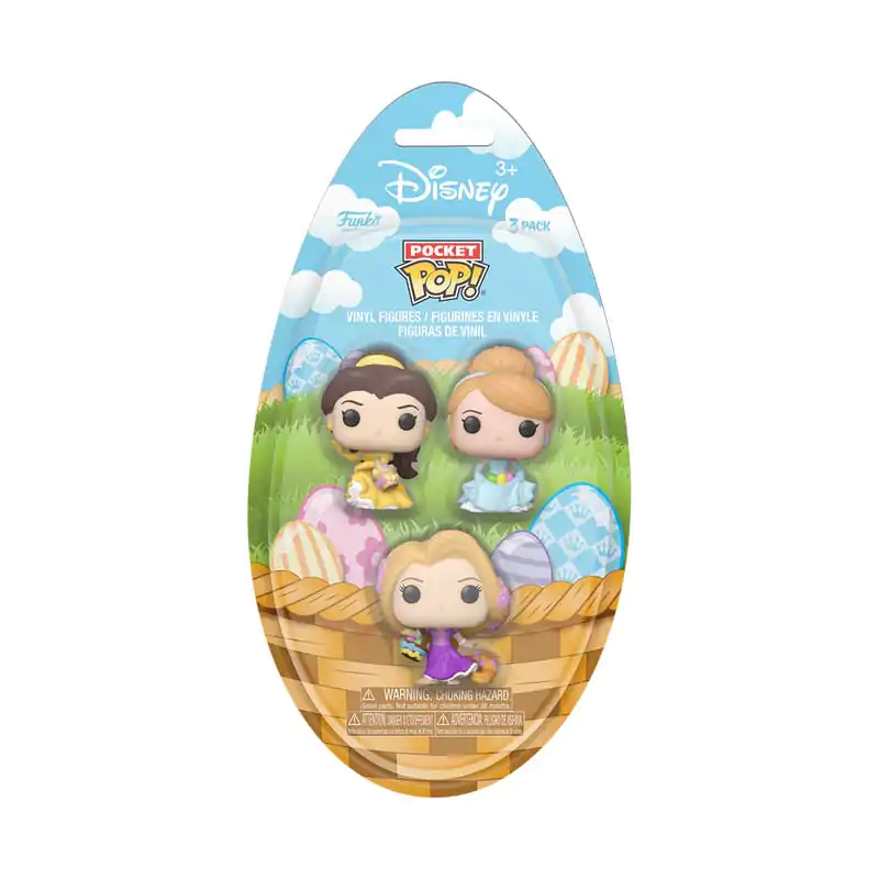 Disney Pocket Funko POP! Egg Princess 3 db-os Vinyl figura csomag 4 cm termékfotó