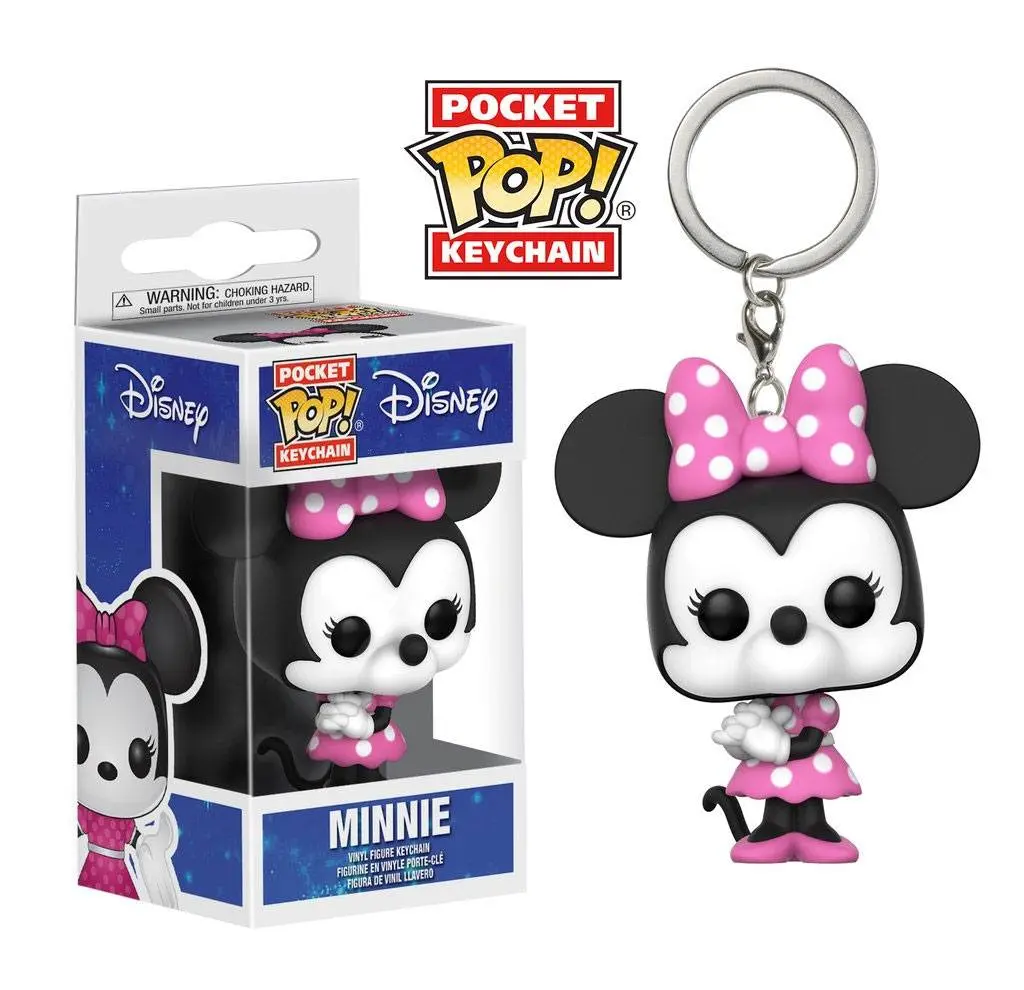 Disney Funko Pocket POP! Vinyl kulcstartó Minnie egér 4 cm termékfotó