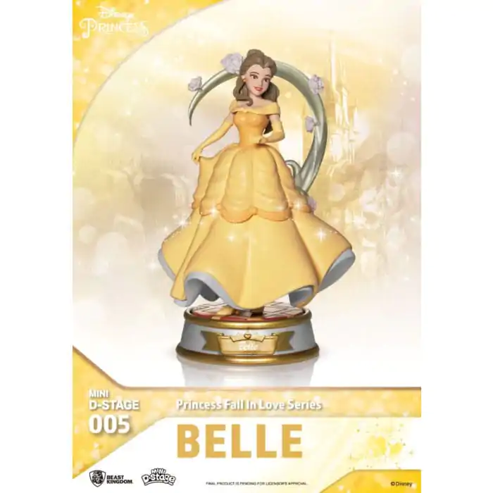 Disney: PRincess Fall In Love Series - Belle PVC Diorama figura termékfotó