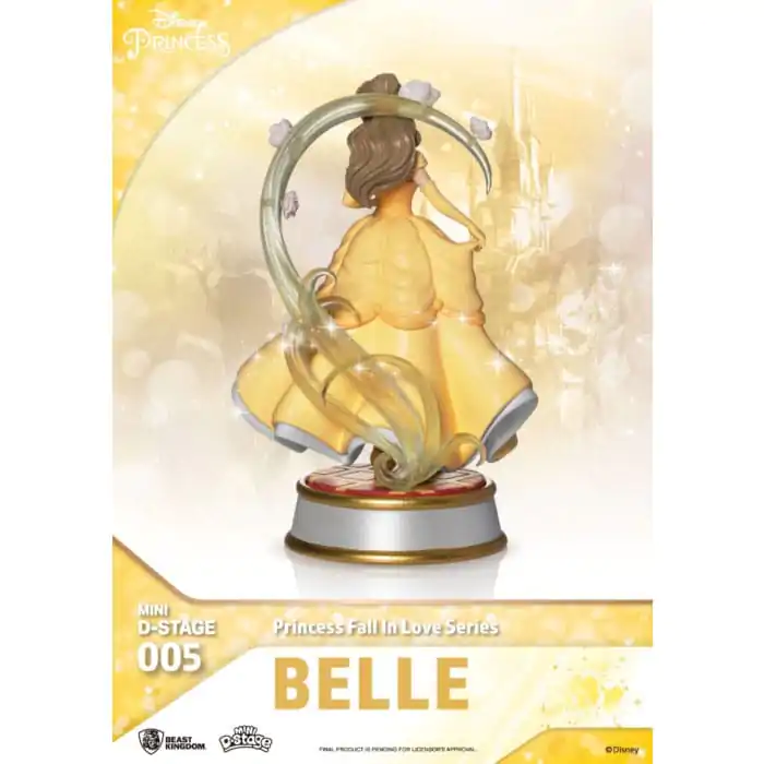 Disney: PRincess Fall In Love Series - Belle PVC Diorama figura termékfotó