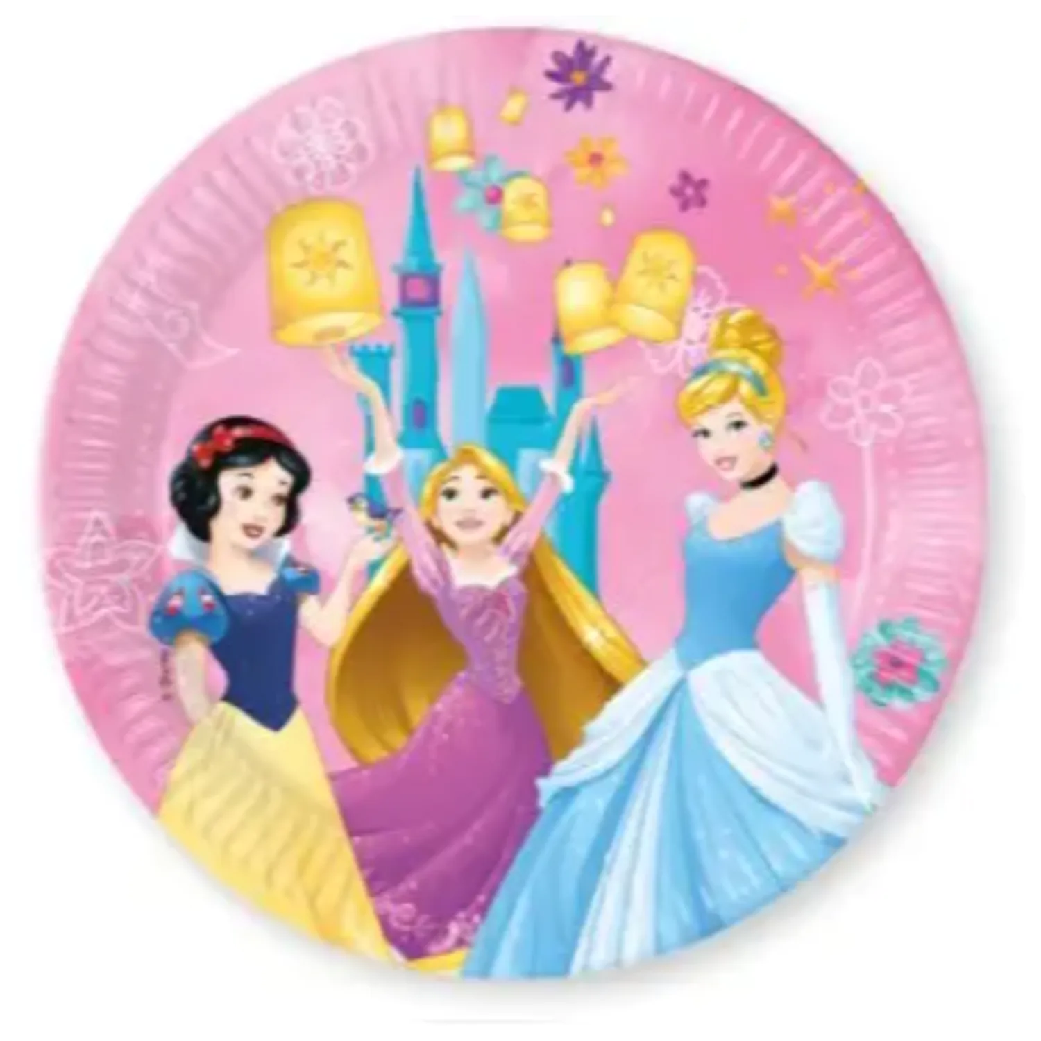 Disney Princess Live your Story, Disney Hercegnők papírtányér 8 db-os 23 cm FSC termékfotó