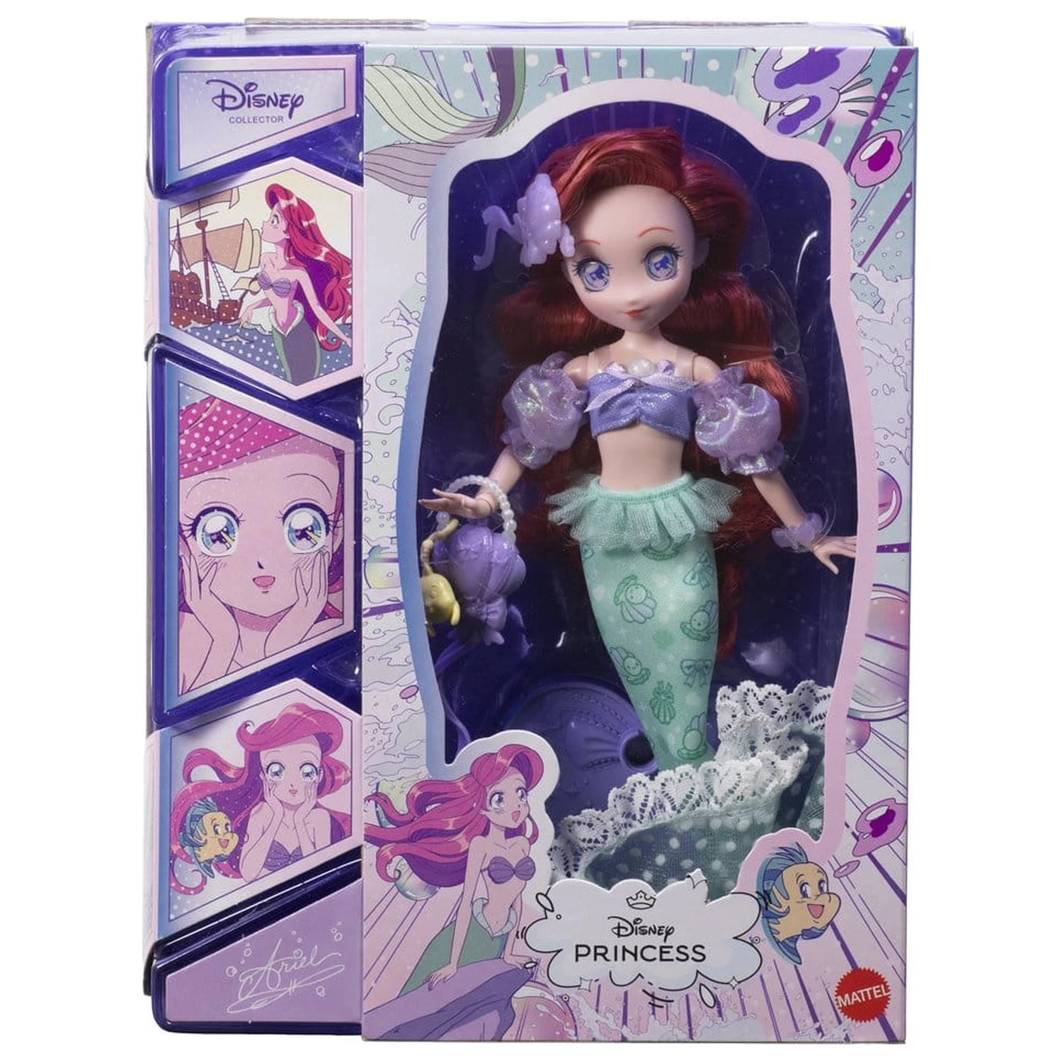 Disney Princess Manga Ariel játék baba 22 cm termékfotó