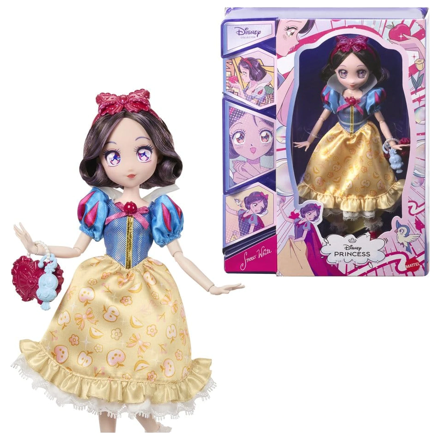 Disney Princess Manga Snow White játék baba 22 cm termékfotó