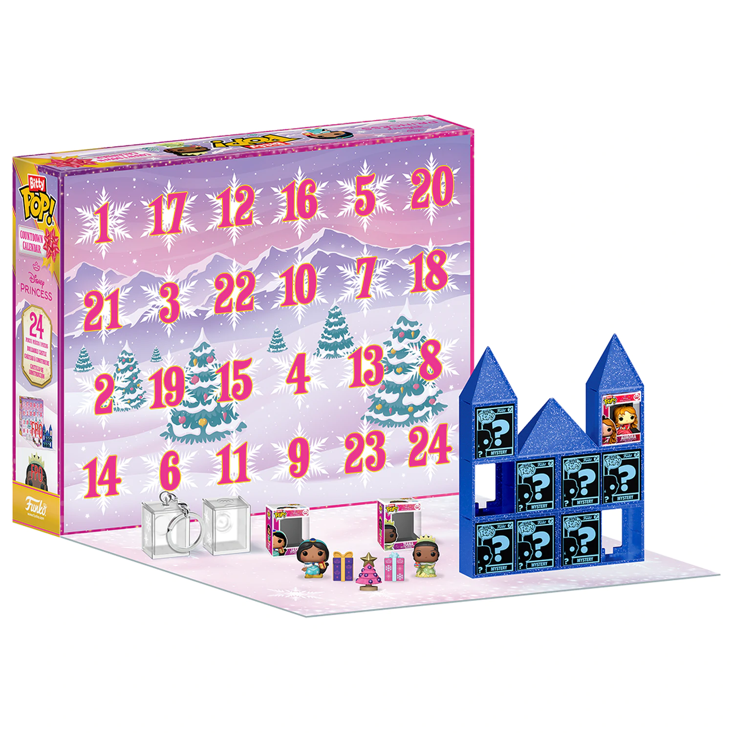 Disney Princess Funko Bitty POP! adventi kalendárium termékfotó