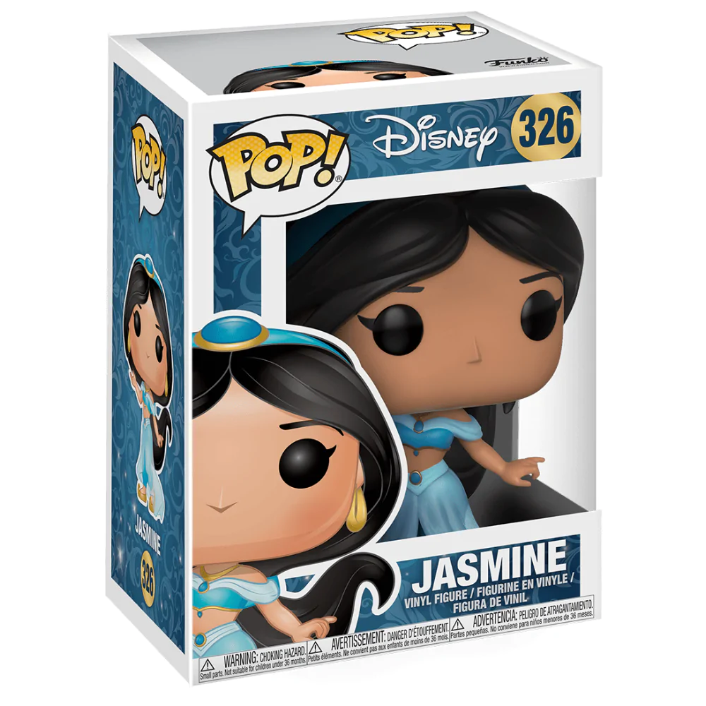 Disney Princess POP! Disney Vinyl figura Jasmine 9 cm termékfotó