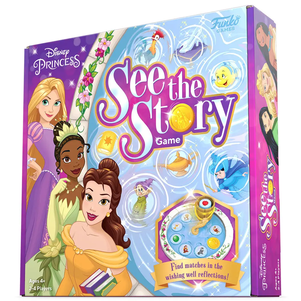 Disney Princess See The Story game Angol nyelvű társasjáték termékfotó