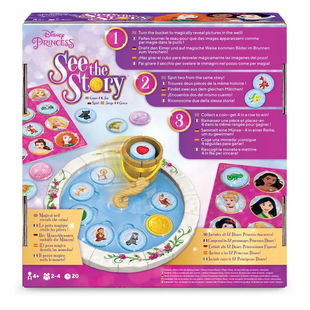 Disney Princess See the Story Signature Games kártyajáték (többnyelvű) termékfotó