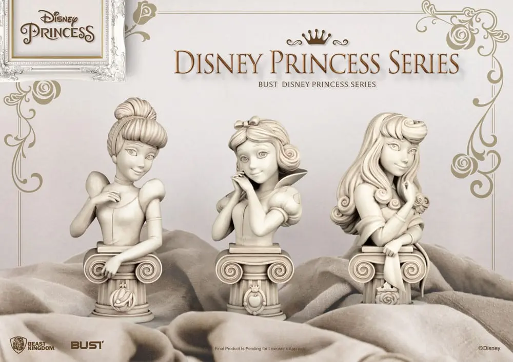 Disney Princess Series PVC Bust Cindarella 15 cm termékfotó