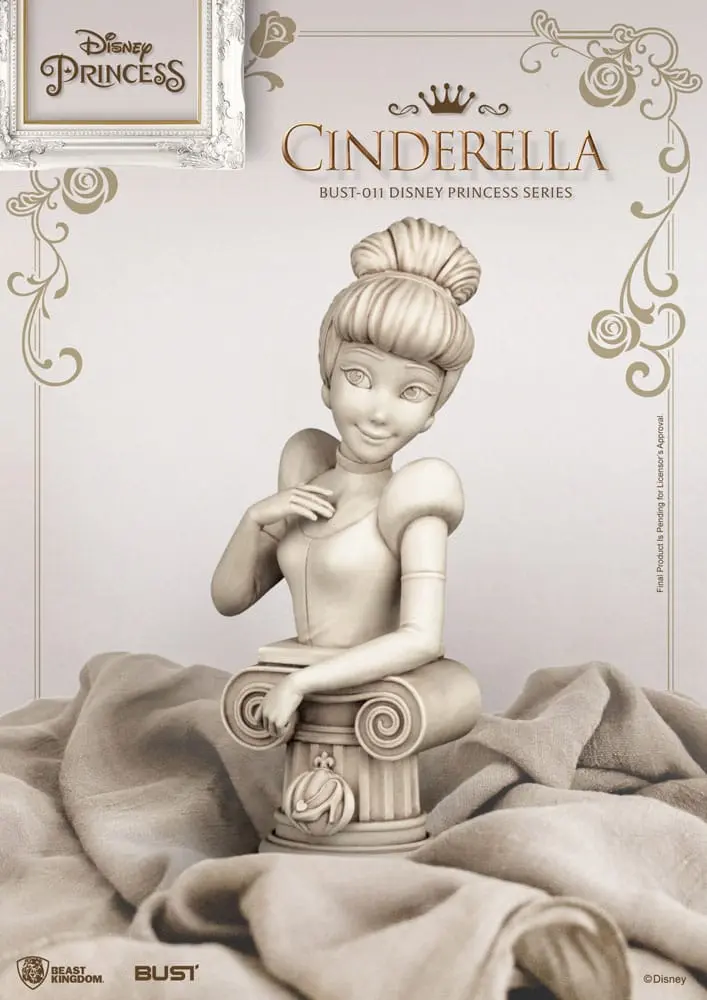 Disney Princess Series Cindarella PVC mellszobor figura 15 cm termékfotó