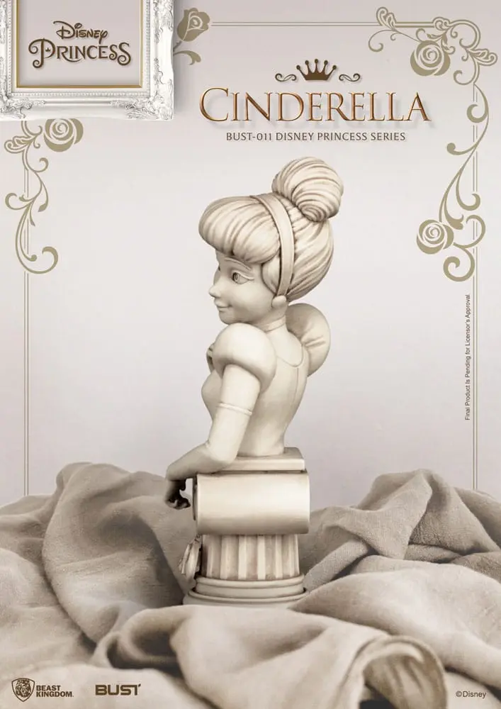 Disney Princess Series Cindarella PVC mellszobor figura 15 cm termékfotó