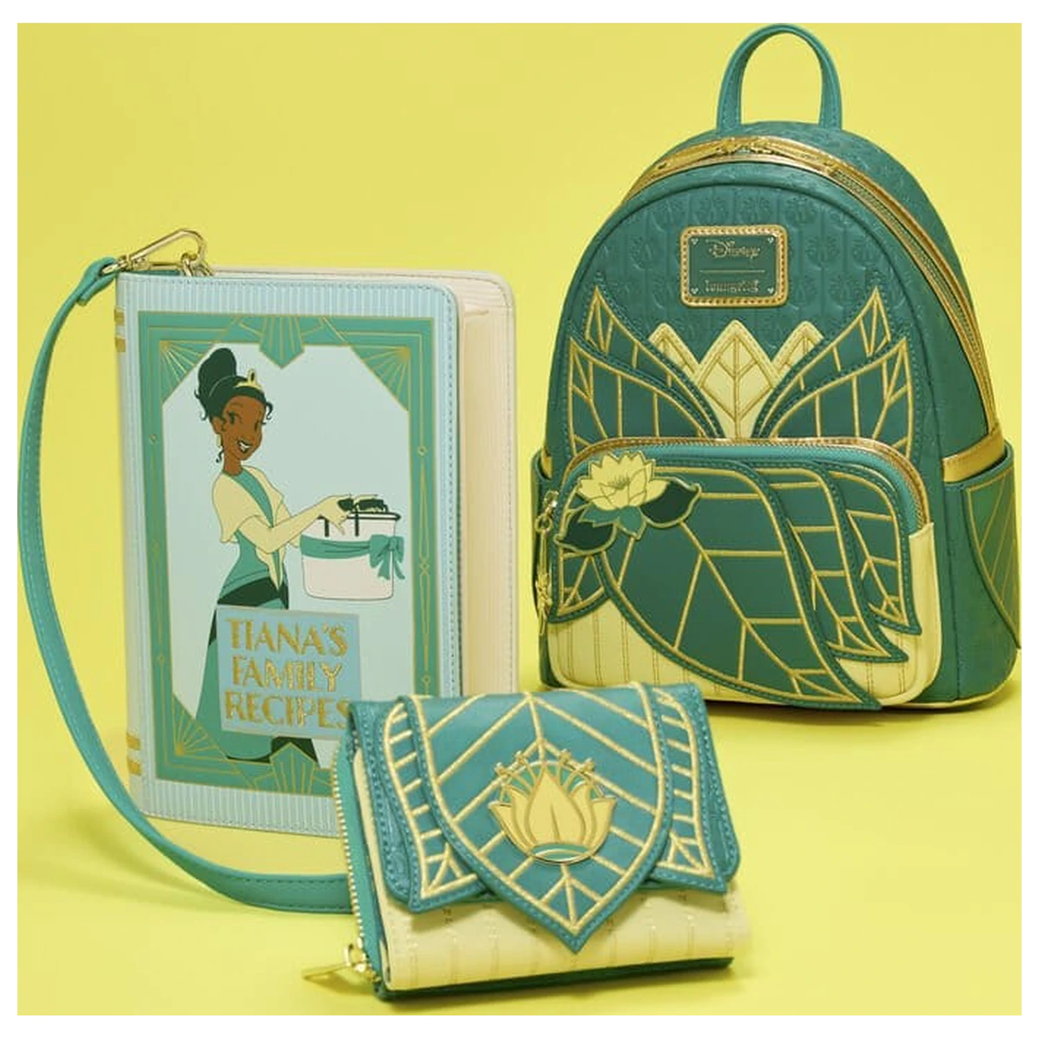 Disney Princess Tiana pénztárca  termékfotó