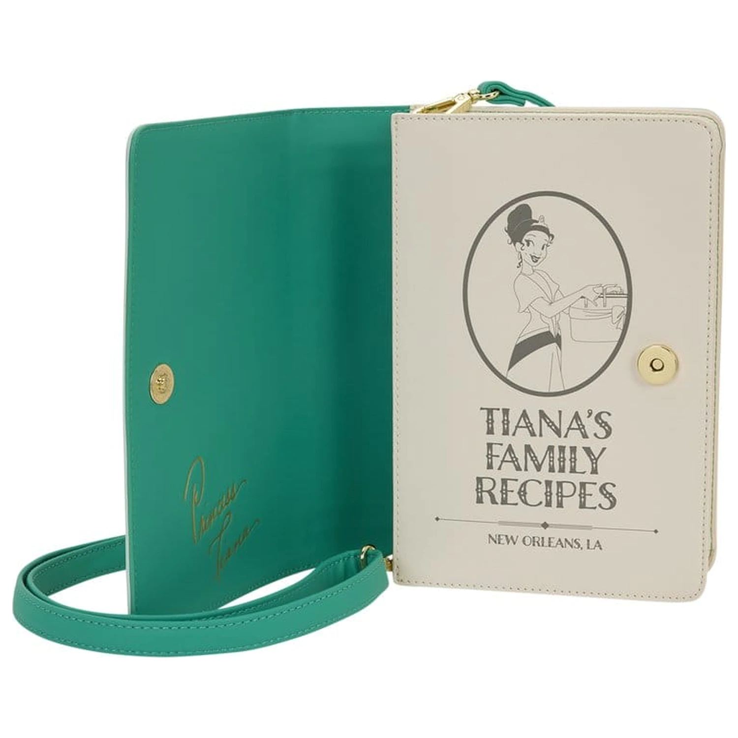Disney Princess Tiana Recipe Book keresztpántos táska  termékfotó