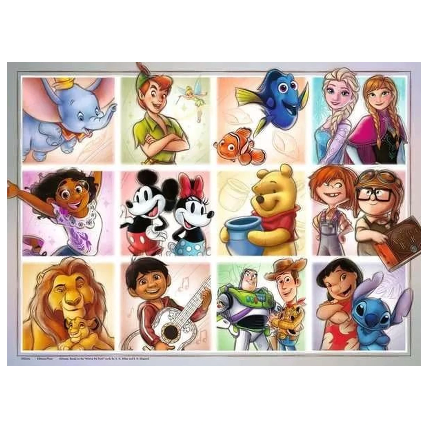 DISNEY puzzle XXL (100 darab) termékfotó