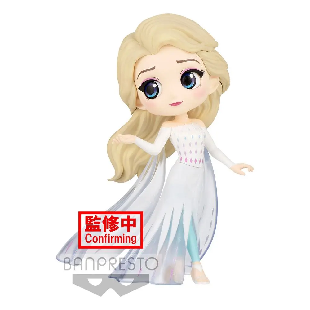 Disney Q Posket Mini figura Elsa (Jégvarázs 2) Ver. B 14 cm termékfotó
