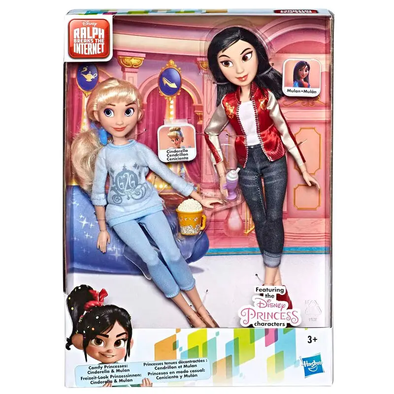Disney Raph Breaks the Internet Hamupipőke + Mulan csomag termékfotó