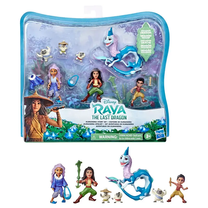 Disney Raya and the Last Dragon Kumandra Story figura csomag termékfotó