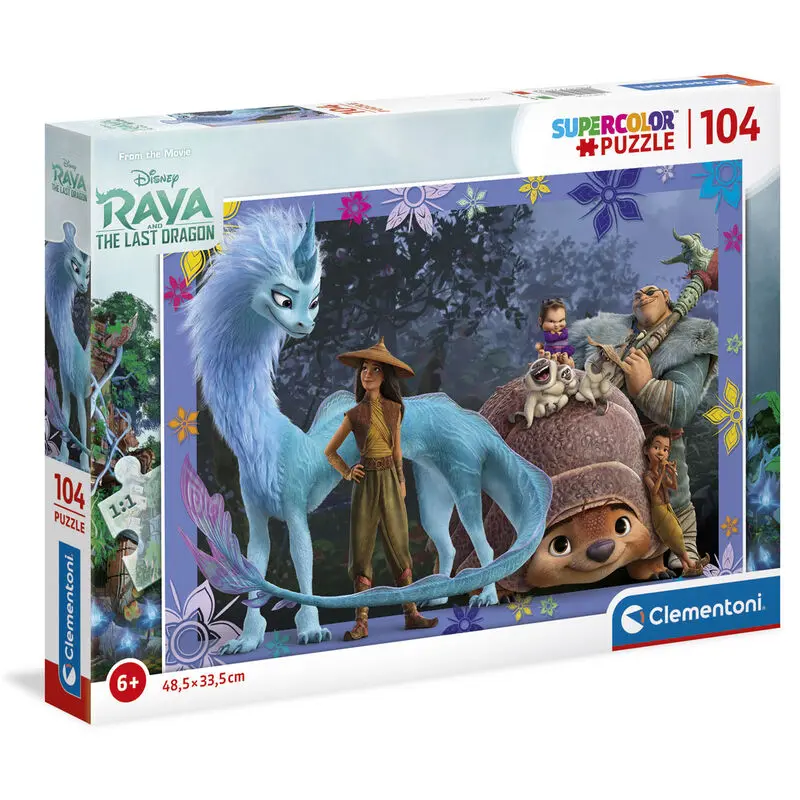 Disney Raya and The Last Dragon puzzle 104db-os termékfotó