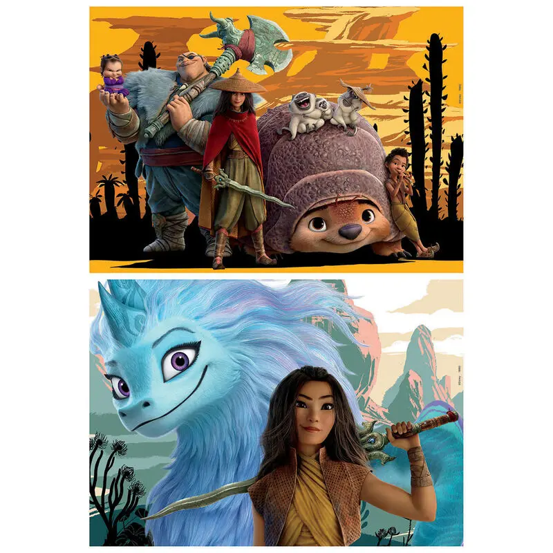 Disney Raya and the Last Dragon puzzle 2x48db-os termékfotó