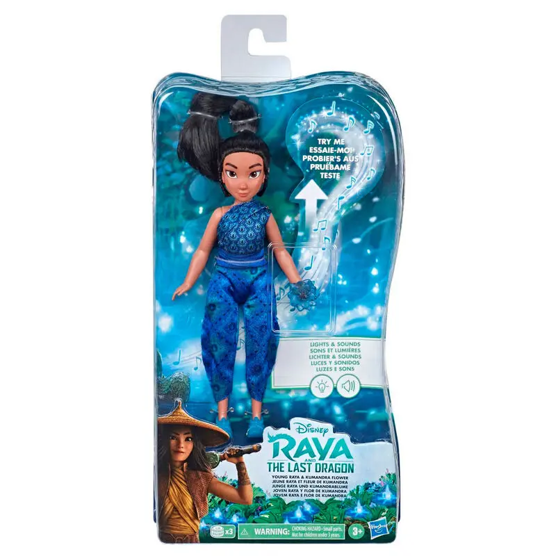 Disney Raya and the Last Dragon Young Raya és Kumandra Flower figura termékfotó