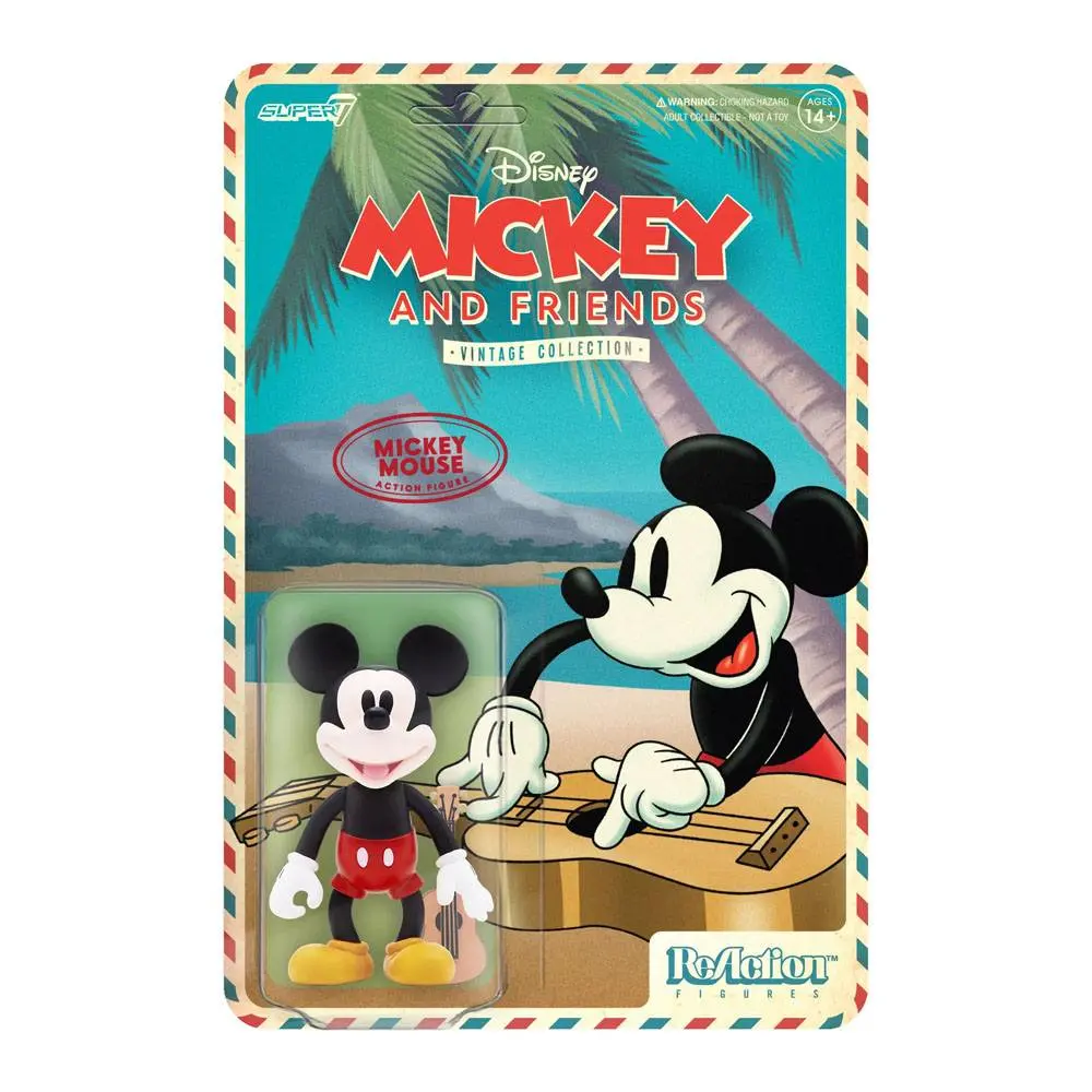 Disney ReAction akciófigura Wave 2 Vintage Collection - Mickey Mouse (Hawaiian Holiday) 10 cm termékfotó