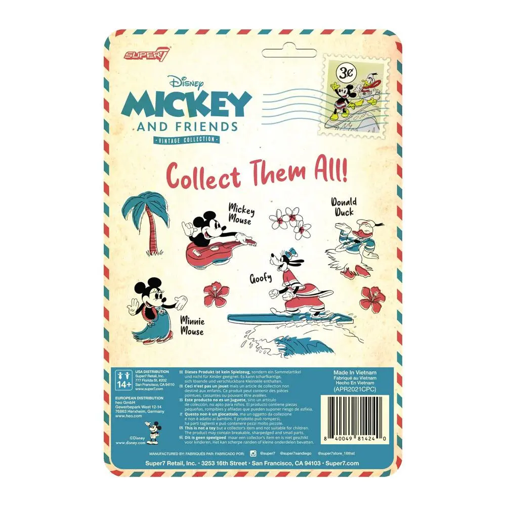 Disney ReAction Wave 2 Vintage Collection - Goofy (Hawaiian Holiday) akciófigura 10 cm termékfotó