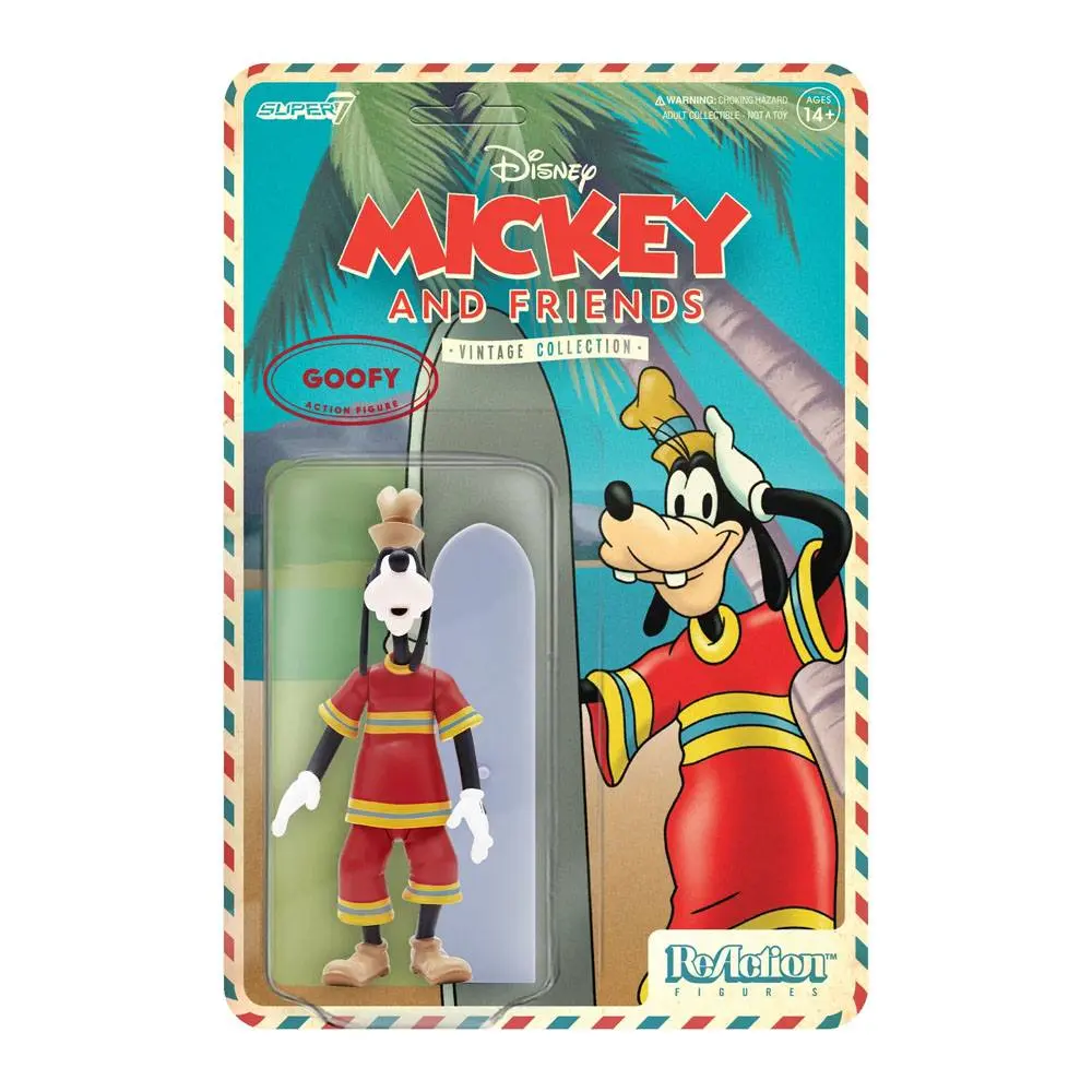 Disney ReAction Wave 2 Vintage Collection - Goofy (Hawaiian Holiday) akciófigura 10 cm termékfotó