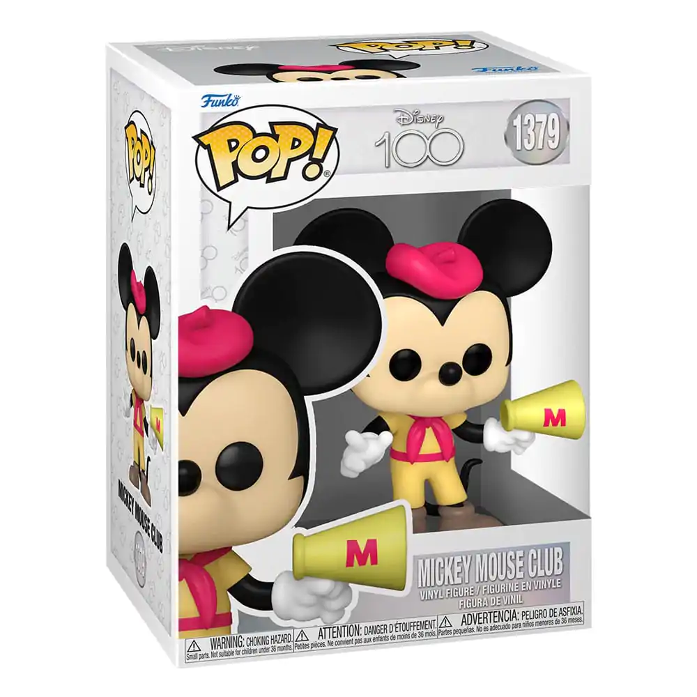 Disney's 100th Anniversary POP! Disney Vinyl Figure Mickey Mouse Club - Mickey 9 cm termékfotó