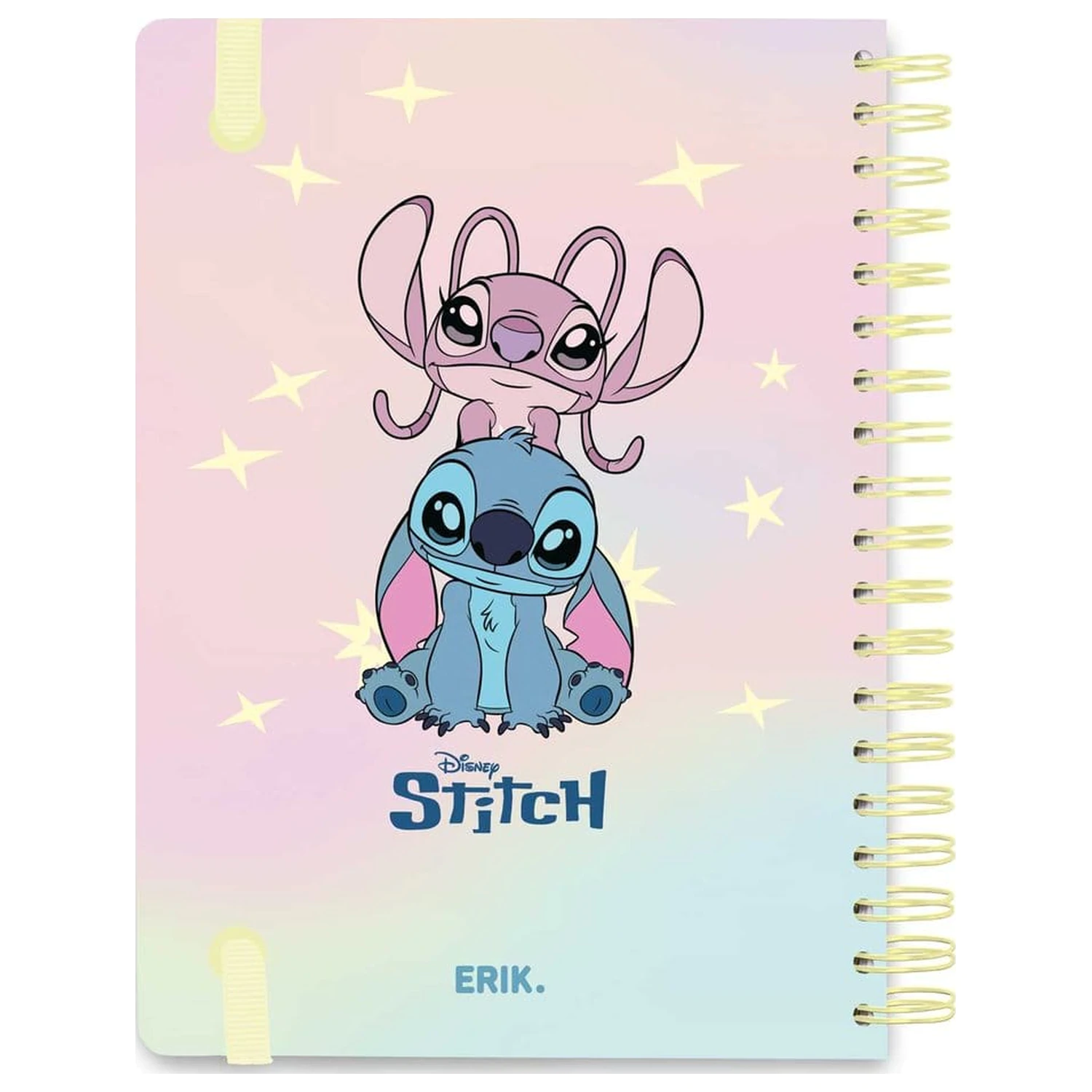Disney School Stitch and Angel A5 keményfedeles füzet, heti tervező 2026/2027 termékfotó