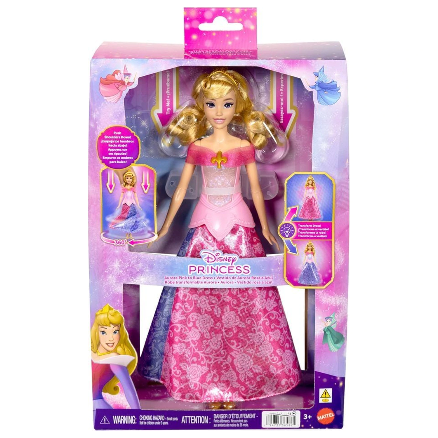 Disney Sleeping Beauty Aurora játék baba termékfotó