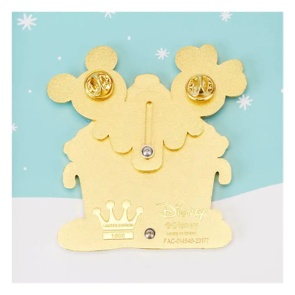 Disney Sliding Mickey &amp; Friends Gingerbread Pluto House kitűző Limitált kiadás 8 cm termékfotó